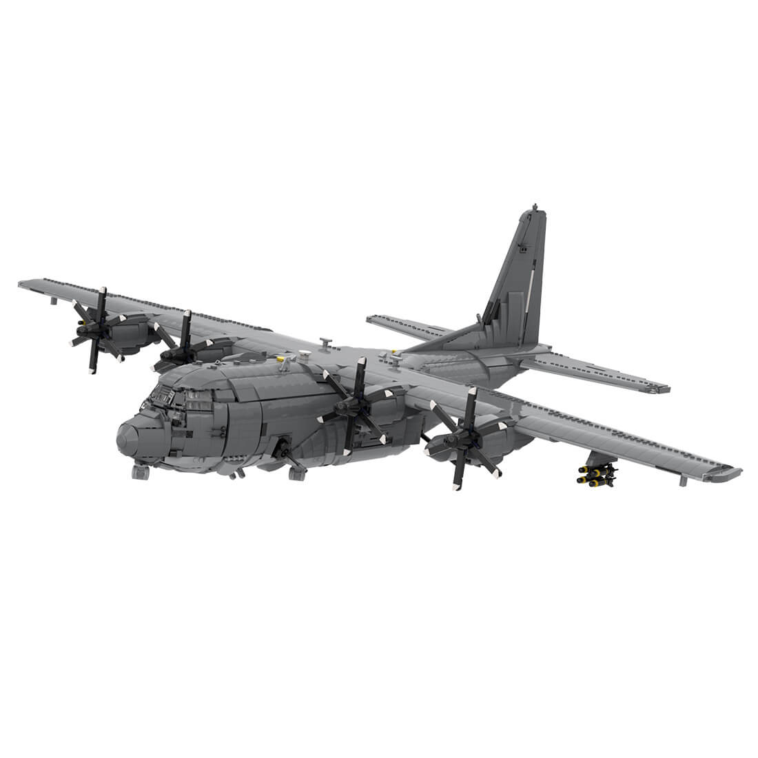 MOC-217633 1/35 Scale AC-130J GhostRider Building Blocks Set