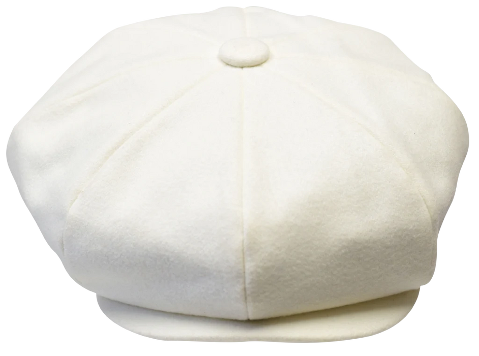 Melton 8/4 Newsboy Cap by Bruno Capelo — Levine Hat Co.