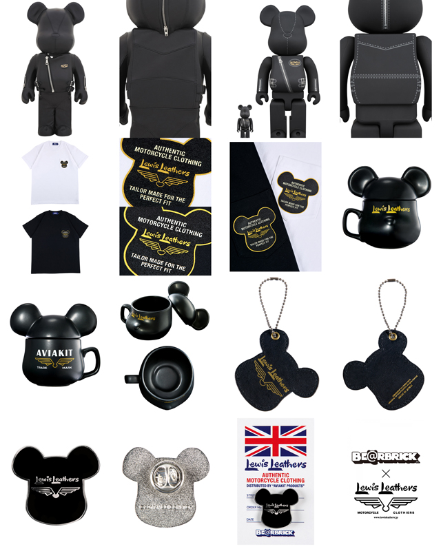 BE@RBRICK × LewisLeathers - Lewis Leathers Japan