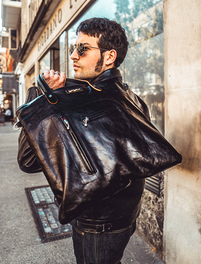 Four Pocket Bronx Bag - Lewis Leathers Japan