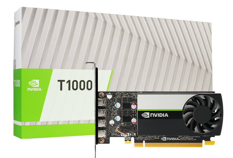 NVIDIA T1000︱T1000 8GB | NVIDIA Professional Graphics - Leadtek