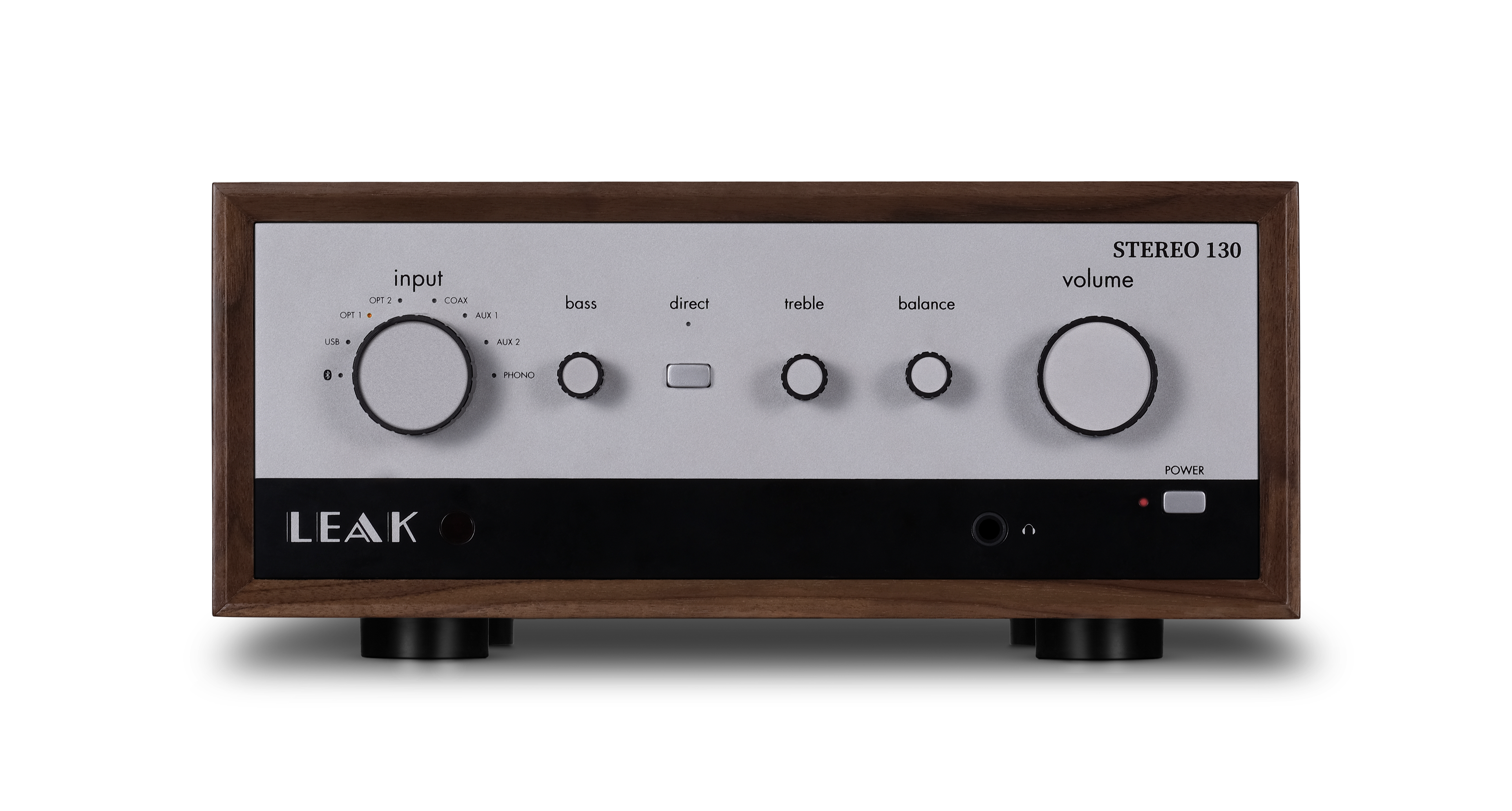 Stereo 130 Integrated Amplifier in Walnut – Leak Audio