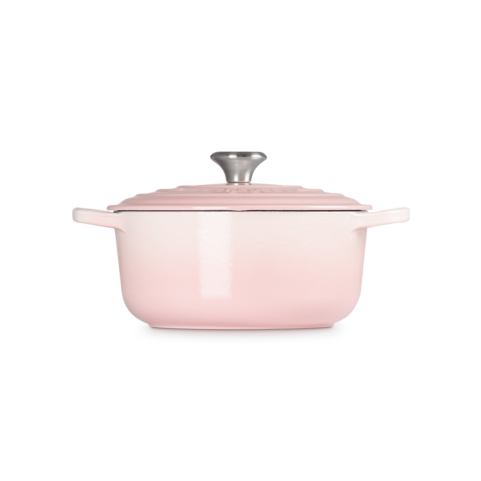 シグニチャー ココット・ロンド 20cm シェルピンク (シルバーツマミ