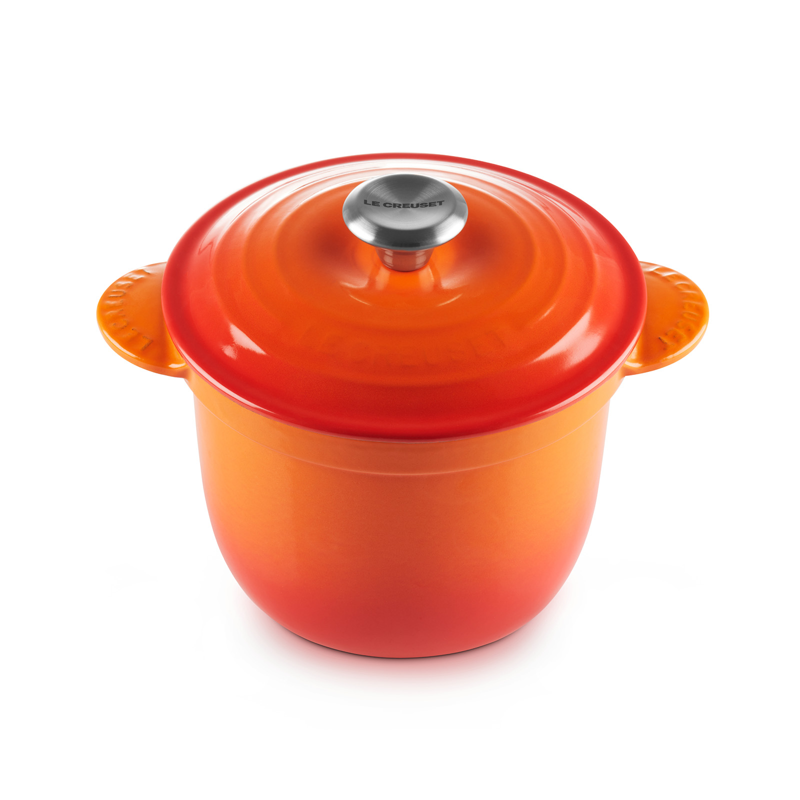新品未使用】LE CREUSET オレンジ18cm ココット・エヴリィ ココット