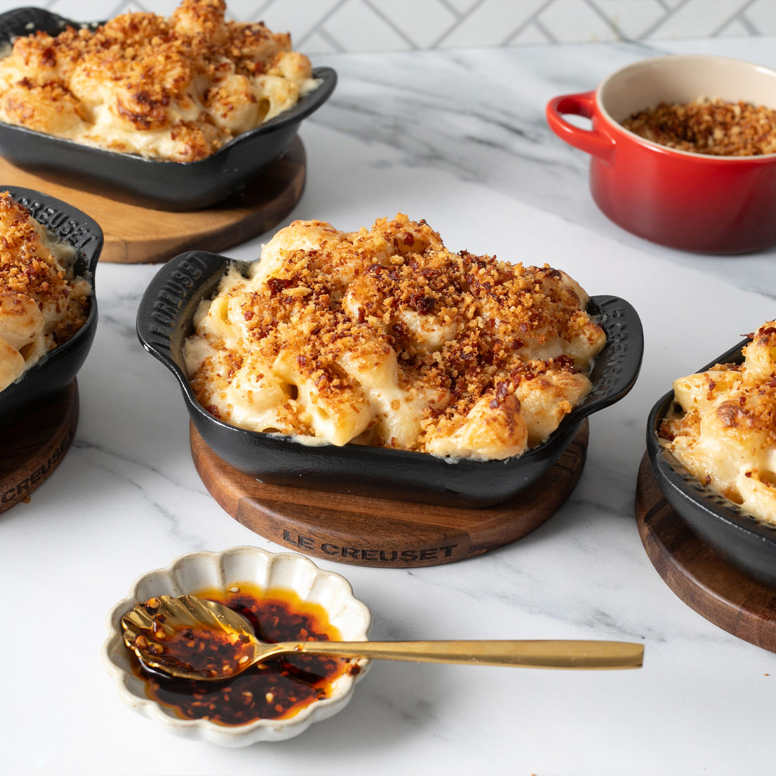 ミニ・レクタンギュラー・ディッシュ 13cm (4個入り) マットブラック