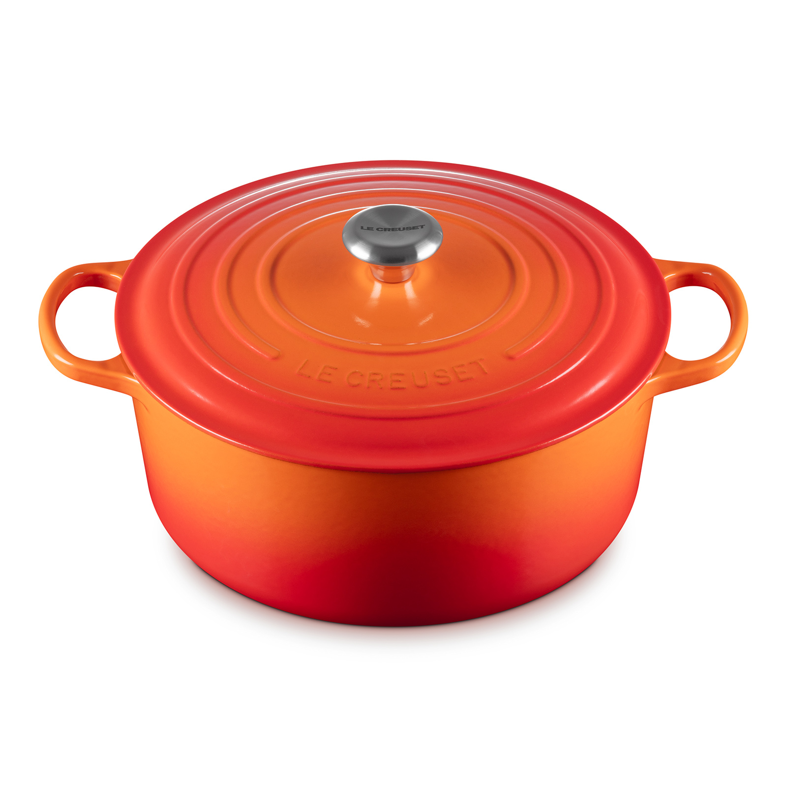 シグニチャー ココット・ロンド 30cm オレンジ | 両手鍋 ｜ル