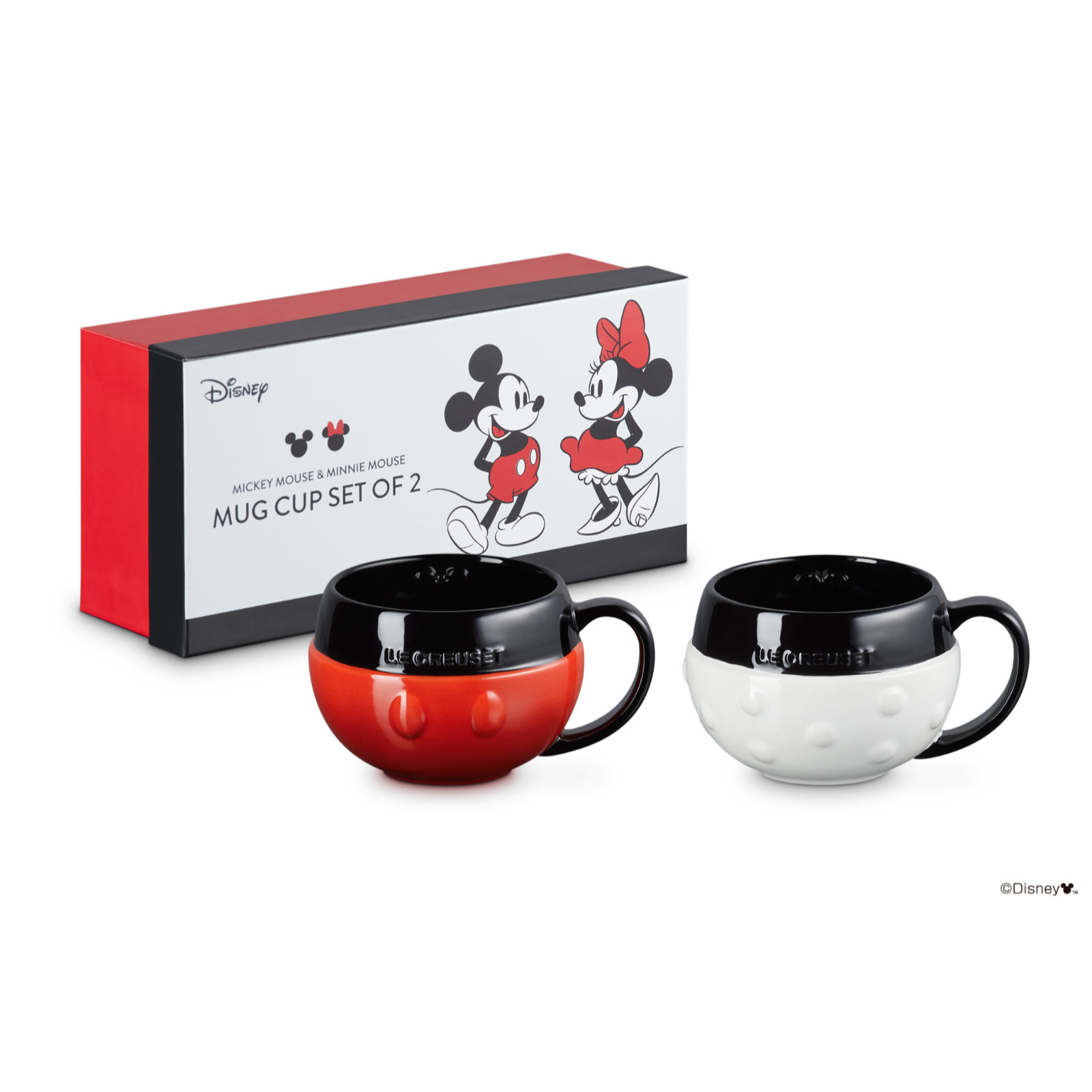 ミッキー & ミニー/マグ380ml (2個入り) | Le Creuset Japan