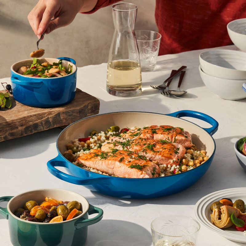 Olive Branch Collection Signature Braiser | Le Creuset®