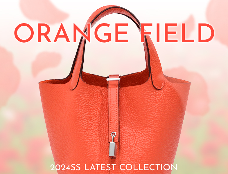The newest color from Hermès Spring/Summer 2024 collection! Orange