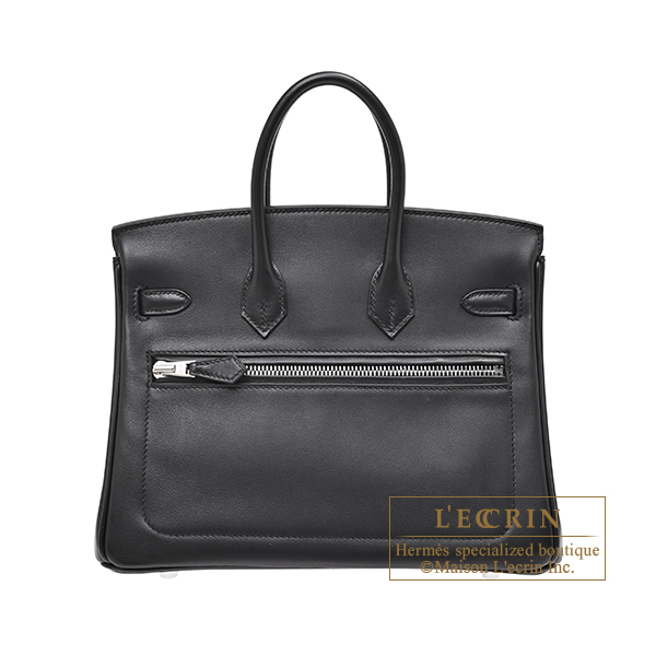 エルメス バーキンロック25 ブラック ヴォリュプト シルバー金具