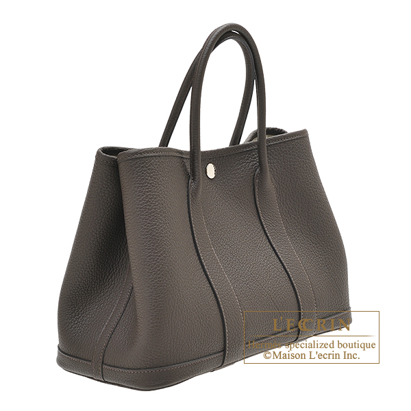 エルメス ガーデンパーティ30/TPM エベーヌ ネゴンダ シルバー金具