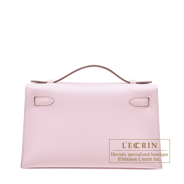 エルメス ポシェットケリー モーヴペール スイフト シルバー金具