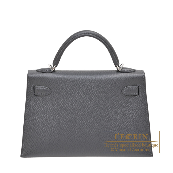 エルメス ケリーミニエレクトラム/外縫い アルドワーズ ヴォーエプソン