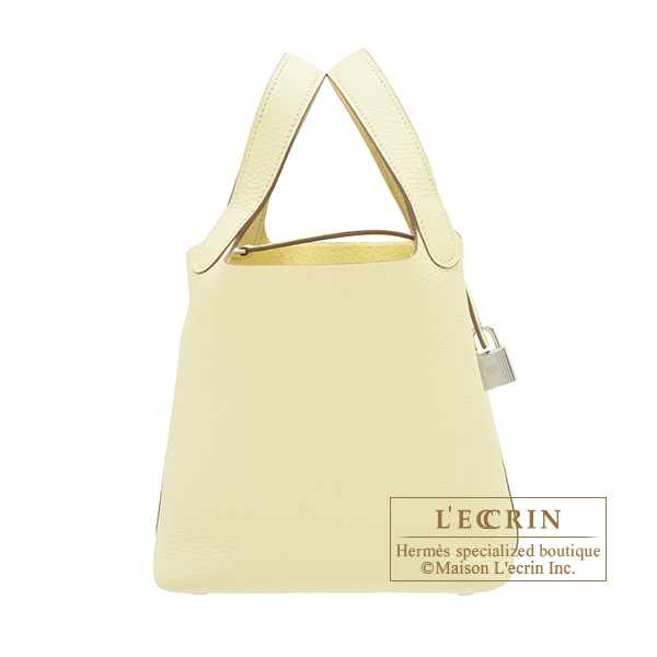 エルメス ピコタンロック18/PM ジョーヌミルトン トリヨンクレマンス