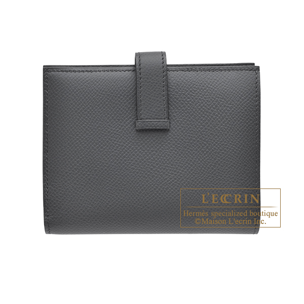 エルメス ベアンコンパクト グリミスティ ヴォーエプソン シルバー金具