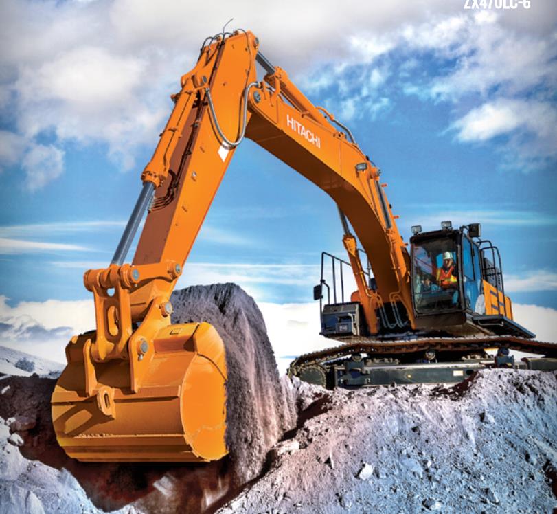 Specifiche escavatgori Hitachi ZX 470 LC-5 (2015 - 2016) | Pale