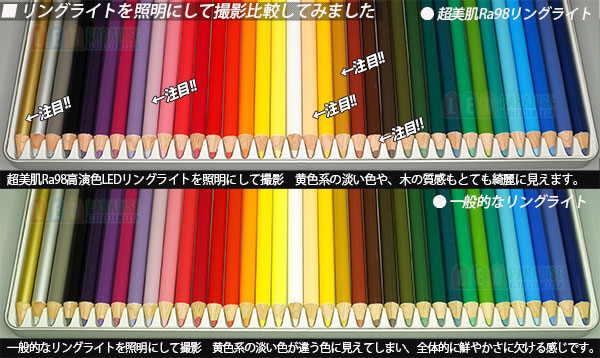 DC12V 高演色LEDリングライト - LED PARADISE☆エルパラ