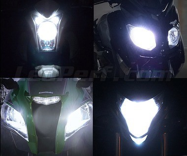 Xenon effect bulbs pack for Kawasaki ZZR 1400 (ZX-14R) headlights