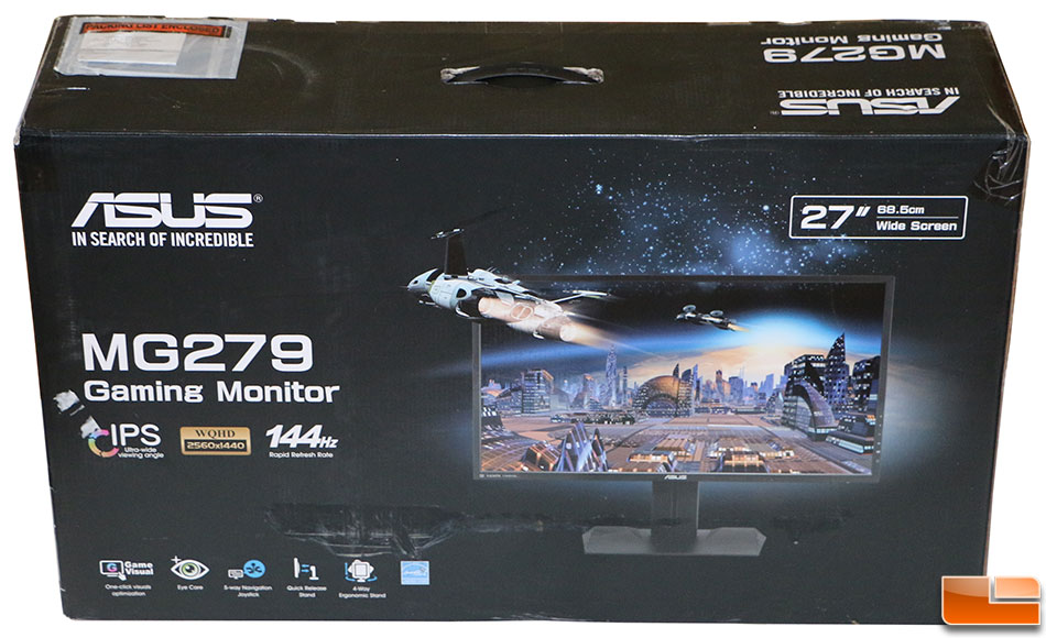 ASUS MG279Q 27-inch IPS FreeSync Gaming Monitor Review - Legit Reviews