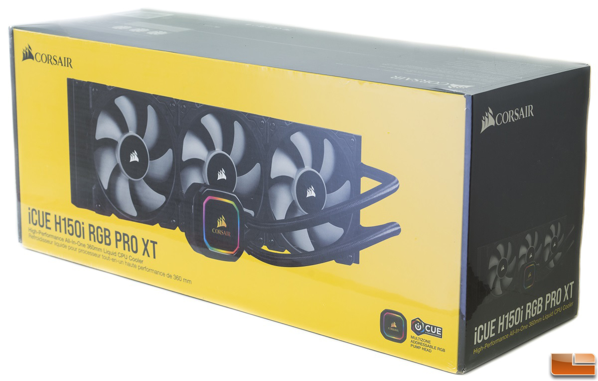 Corsair iCUE H150i RGB PRO XT CPU Cooler Review - Legit Reviews