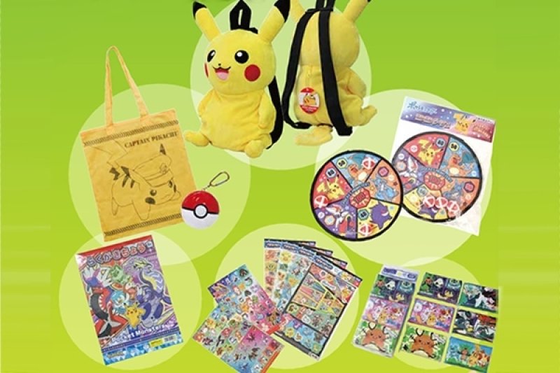 ポケモングッズ抽選会80名様用キャラクターグッズ抽選キット｜縁日