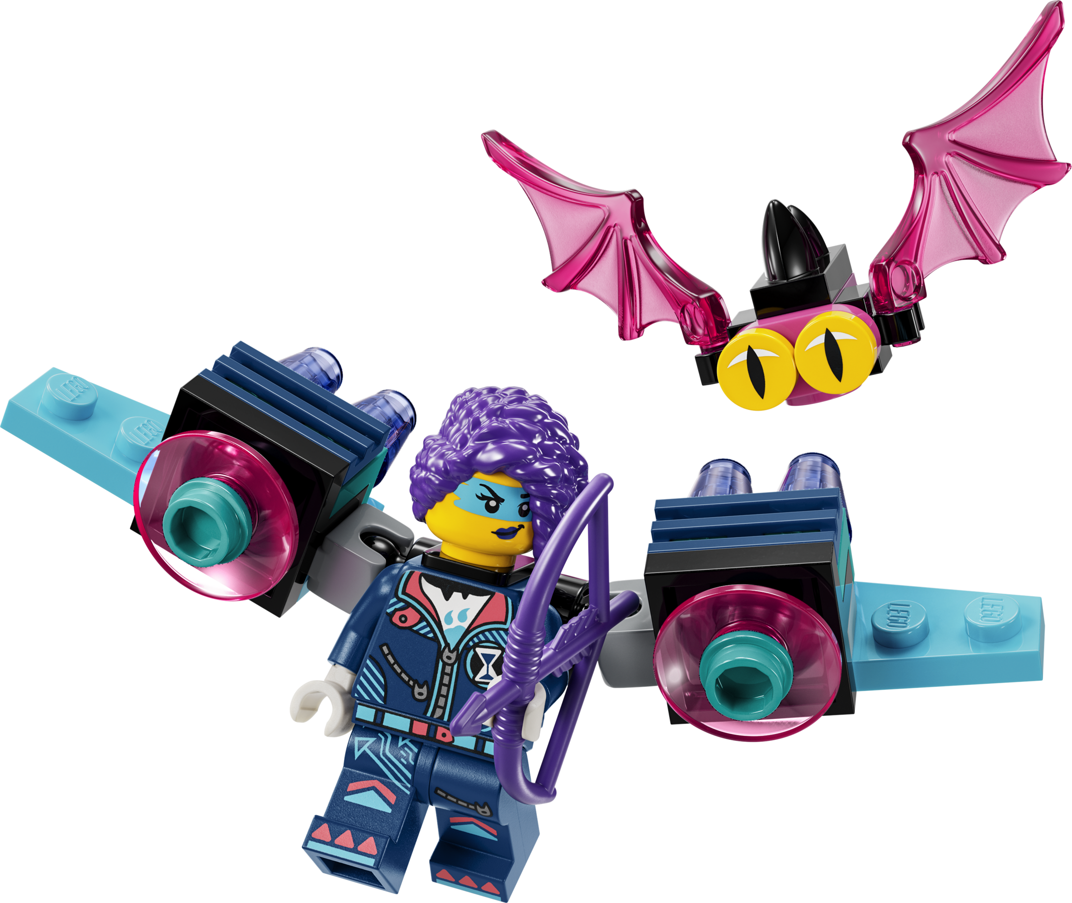 Zoey's Dream Jet Pack Booster & Z-Blob and Bunchu Spider Escape