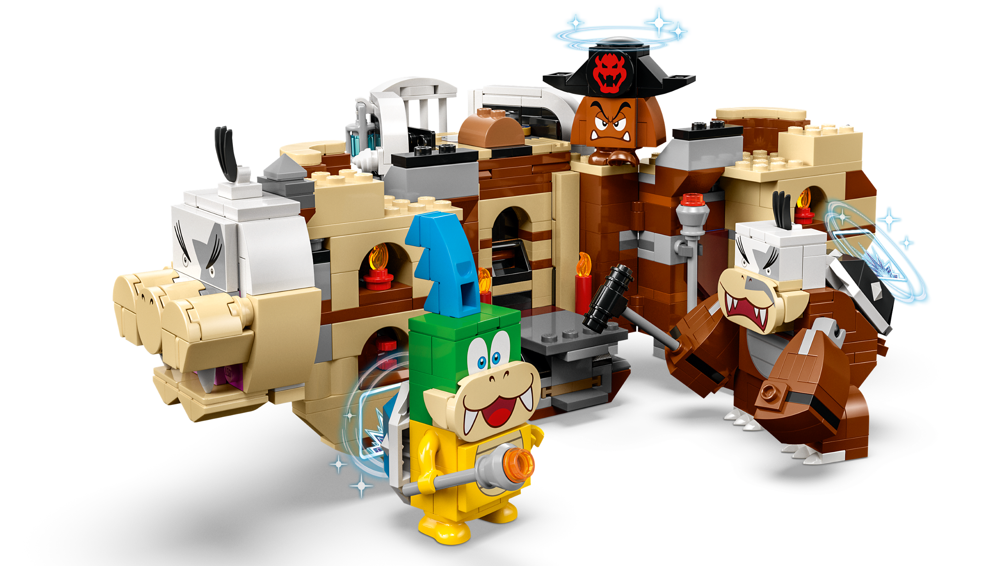 Larry's and Morton's Airships Expansion Set 71427 | LEGO® Super