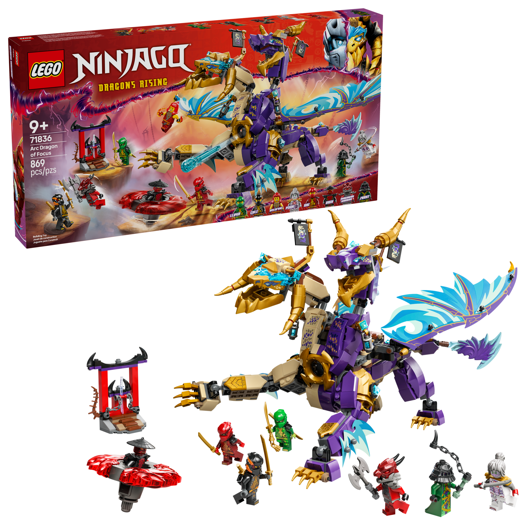 Arc Dragon of Focus 71836 | NINJAGO® | Buy online at the Official
