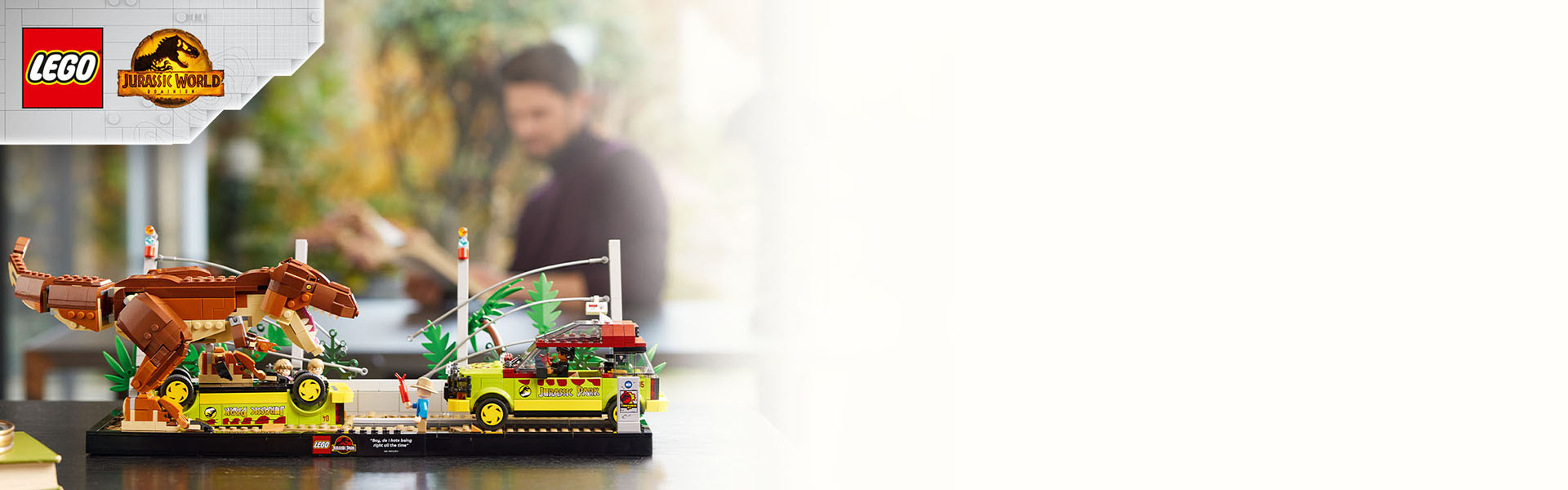 T-レックスが大あばれ 76956 | ジュラシック・ワールド |レゴ®ストア