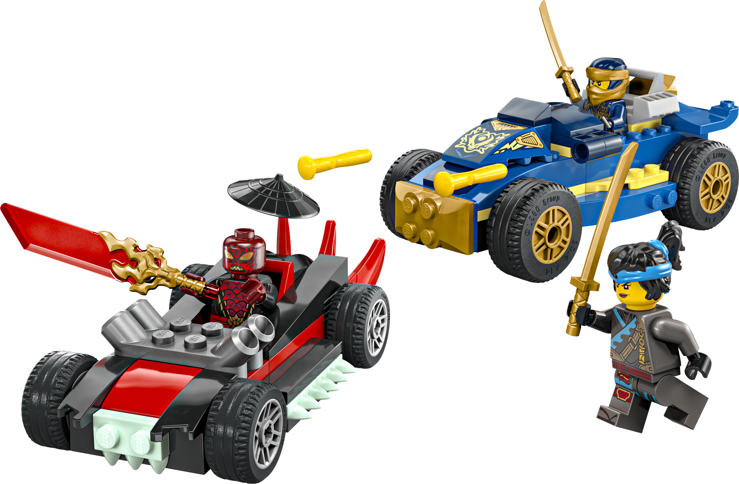 Rogue vs. Drix Race Car Duel 71840 | NINJAGO® | Buy online at the