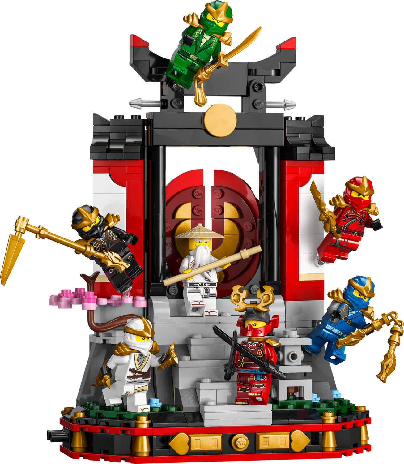 Ninja Character Display 15th Anniversary 71866 | NINJAGO® | Buy