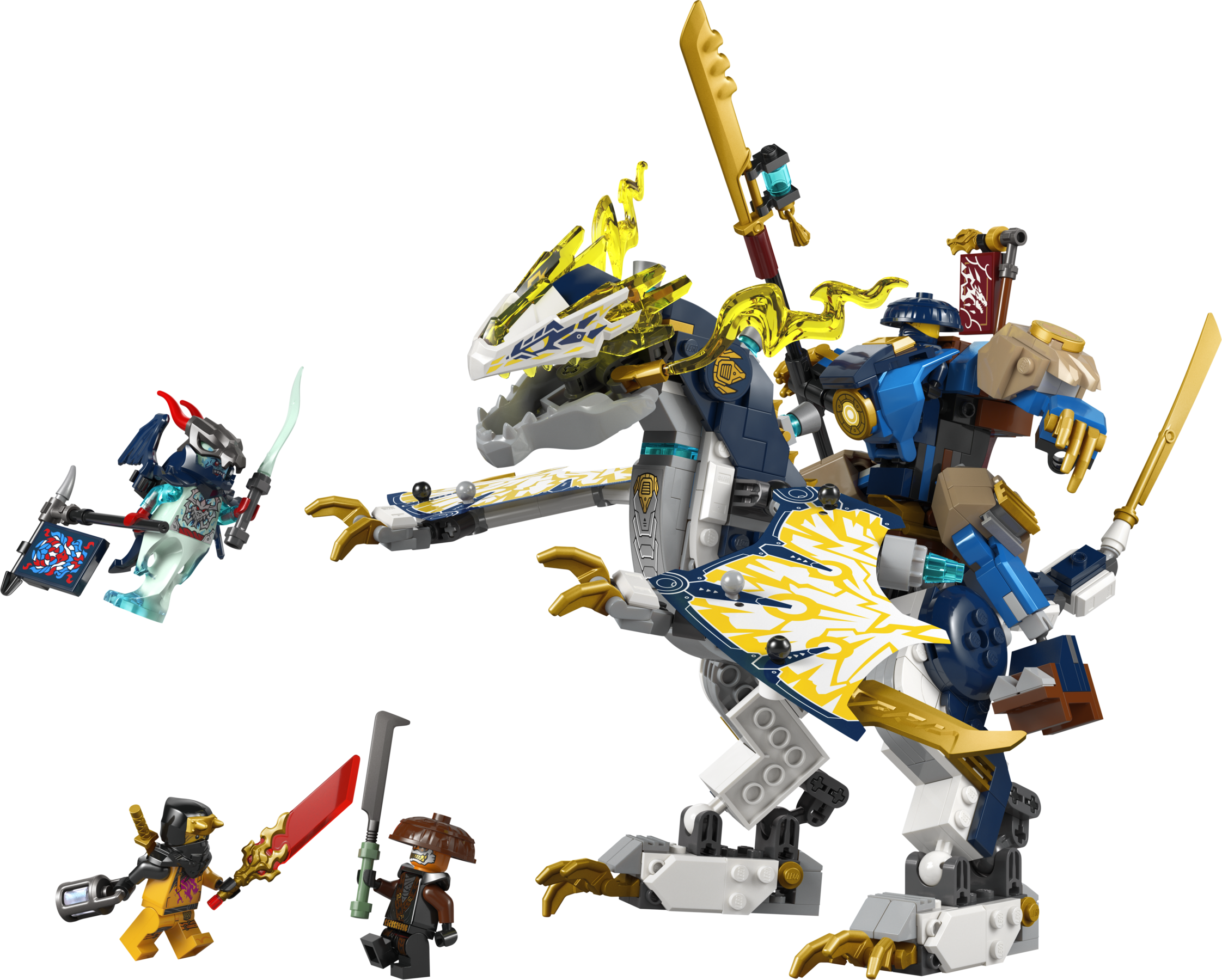 Rogue's Mech Dragon Rider 71843 | NINJAGO® | Buy online at the