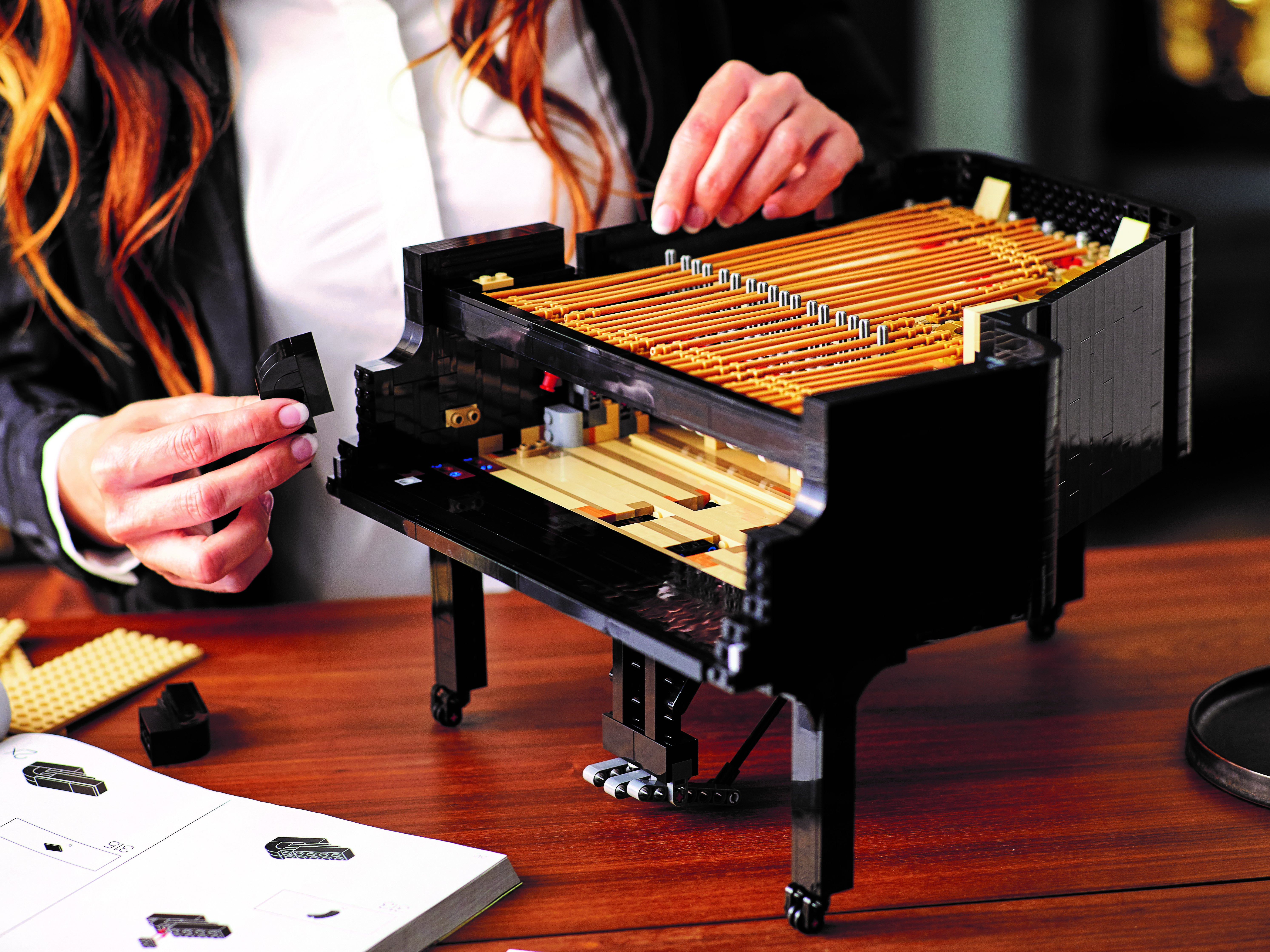 Grand Piano 21323 | Ideas | Buy online at the Official LEGO® Shop US