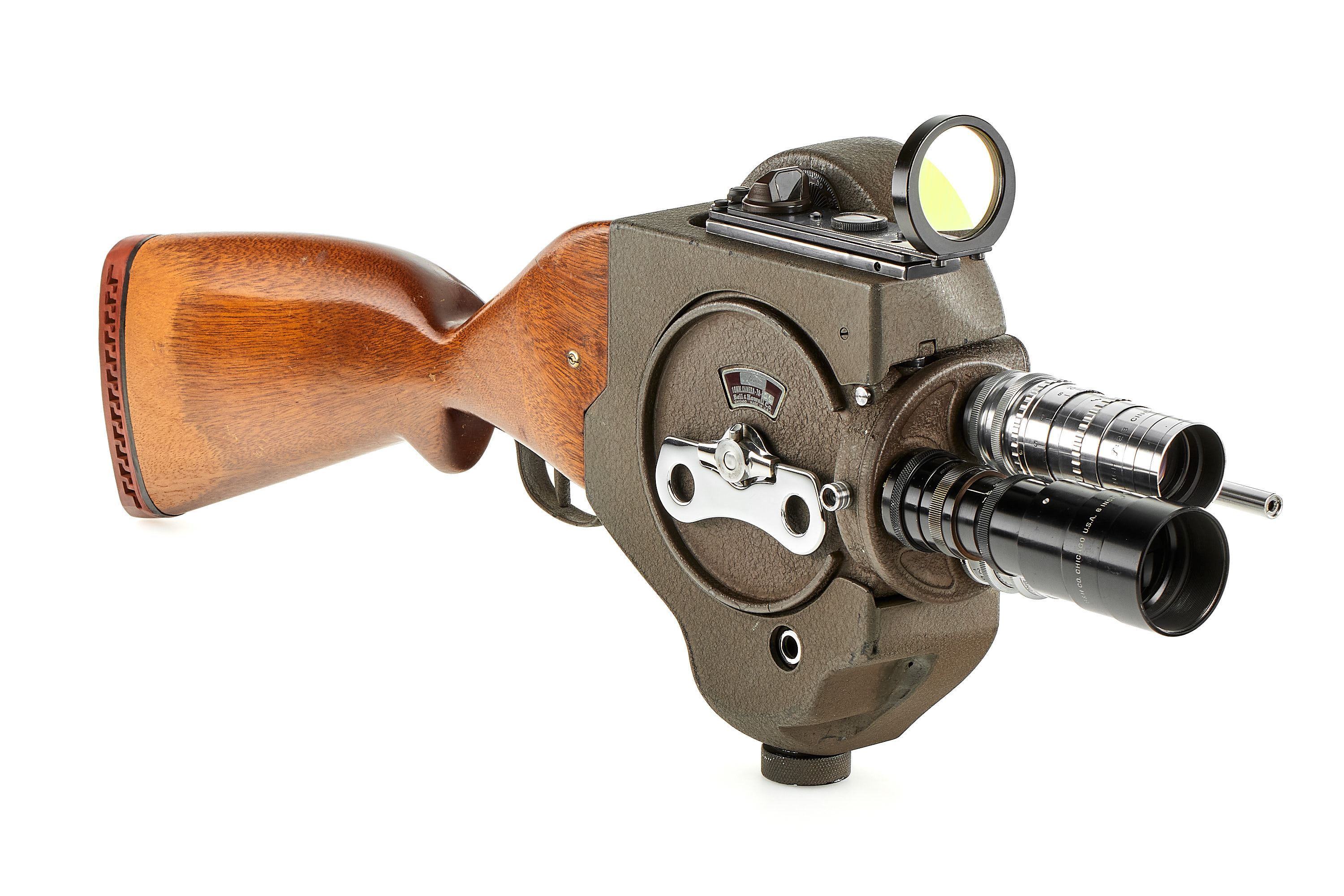 Bell & Howell Filmo 70 DL with J. C. Higgins Camera Gun | A01253