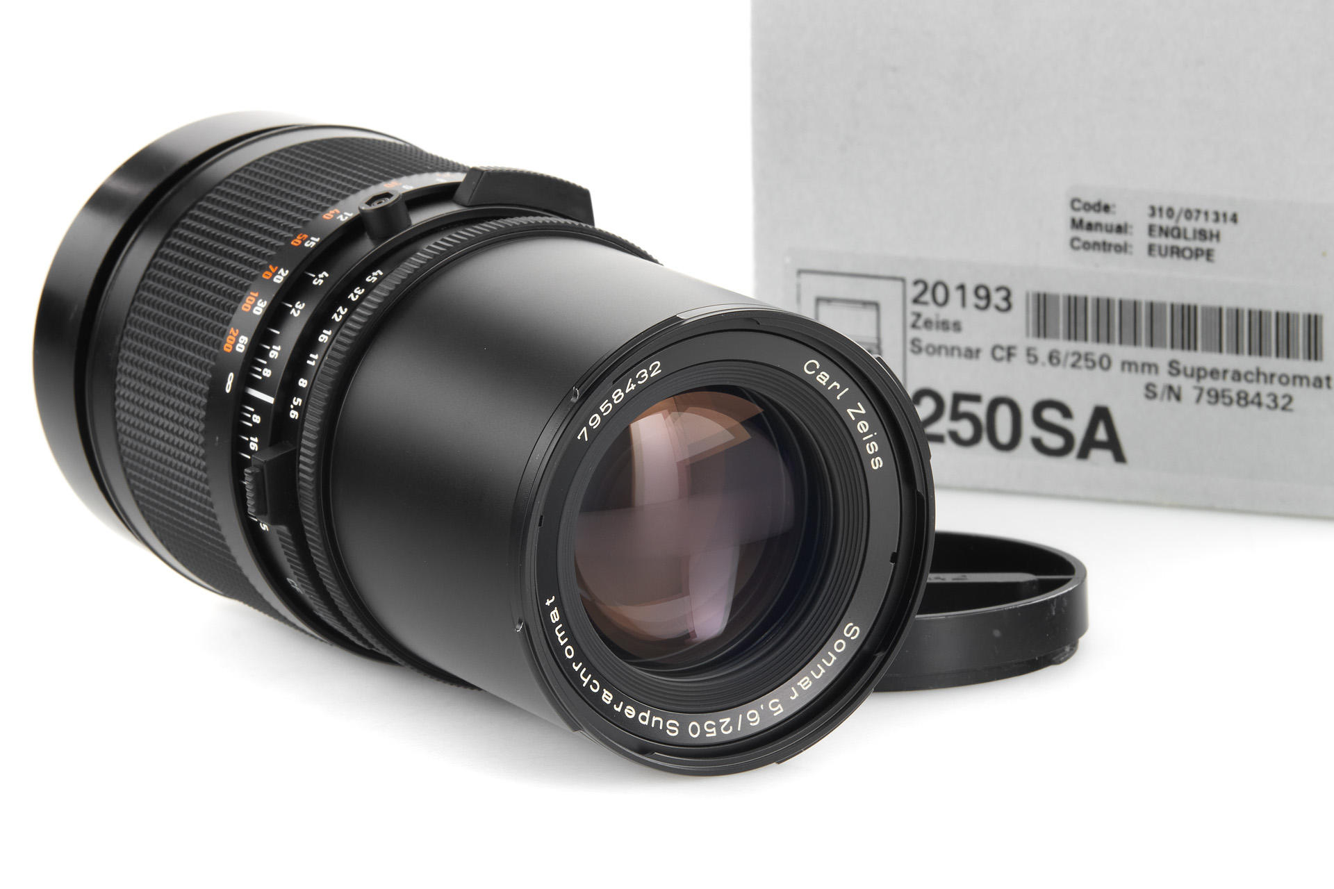 Carl Zeiss f. Hasselblad Sonnar Superachromat CF 5.6/250mm