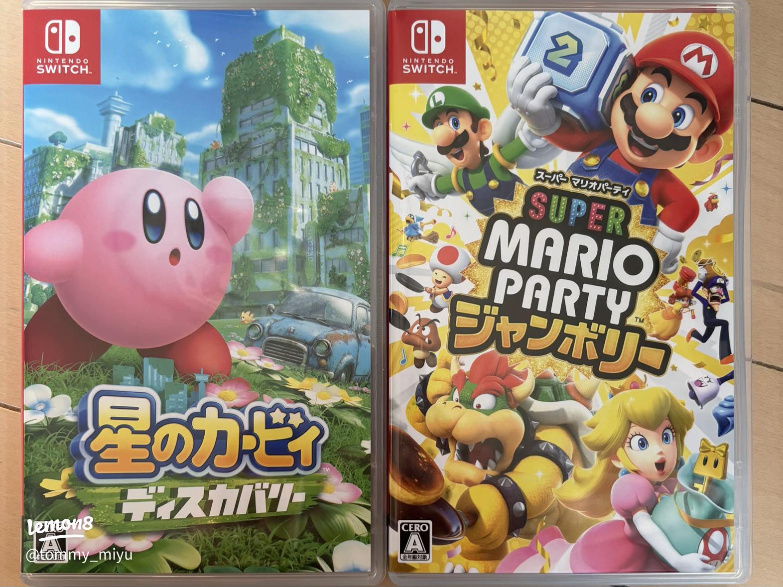 家で楽しむ！Switchソフト「カービィ」と「マリオ」の魅力