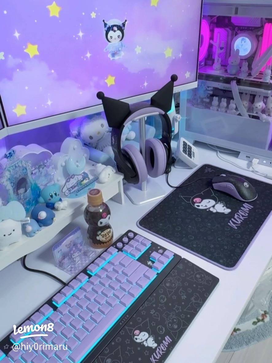 入手困難 KUROMI キーボード パープル/ホワイト 入手困難 KUROMI