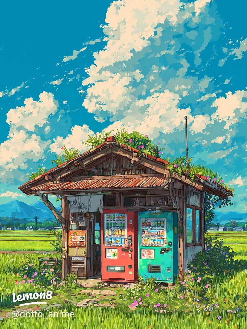 エモすぎる夏の田舎風景壁紙5選｜懐かしさ感じるアニメ風スマホ背景