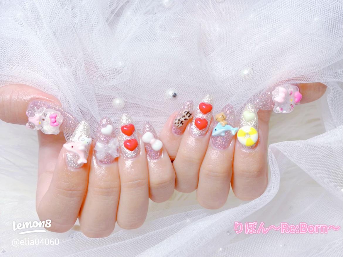 7980円でネイルパーツつけ放題！