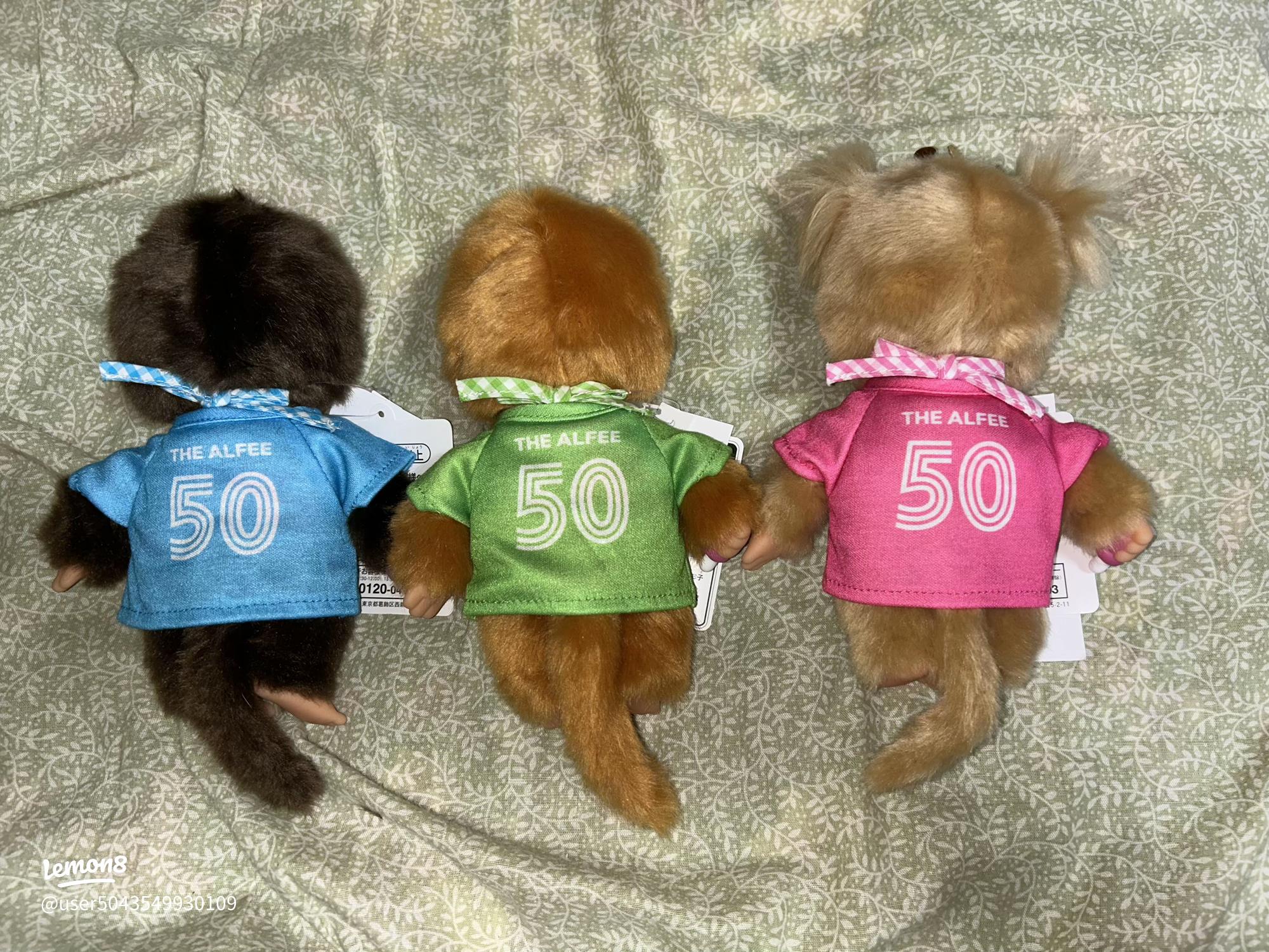 THE ALFEE50周年記念コラボ！モンチッチとの限定受注生産「アルチッチ