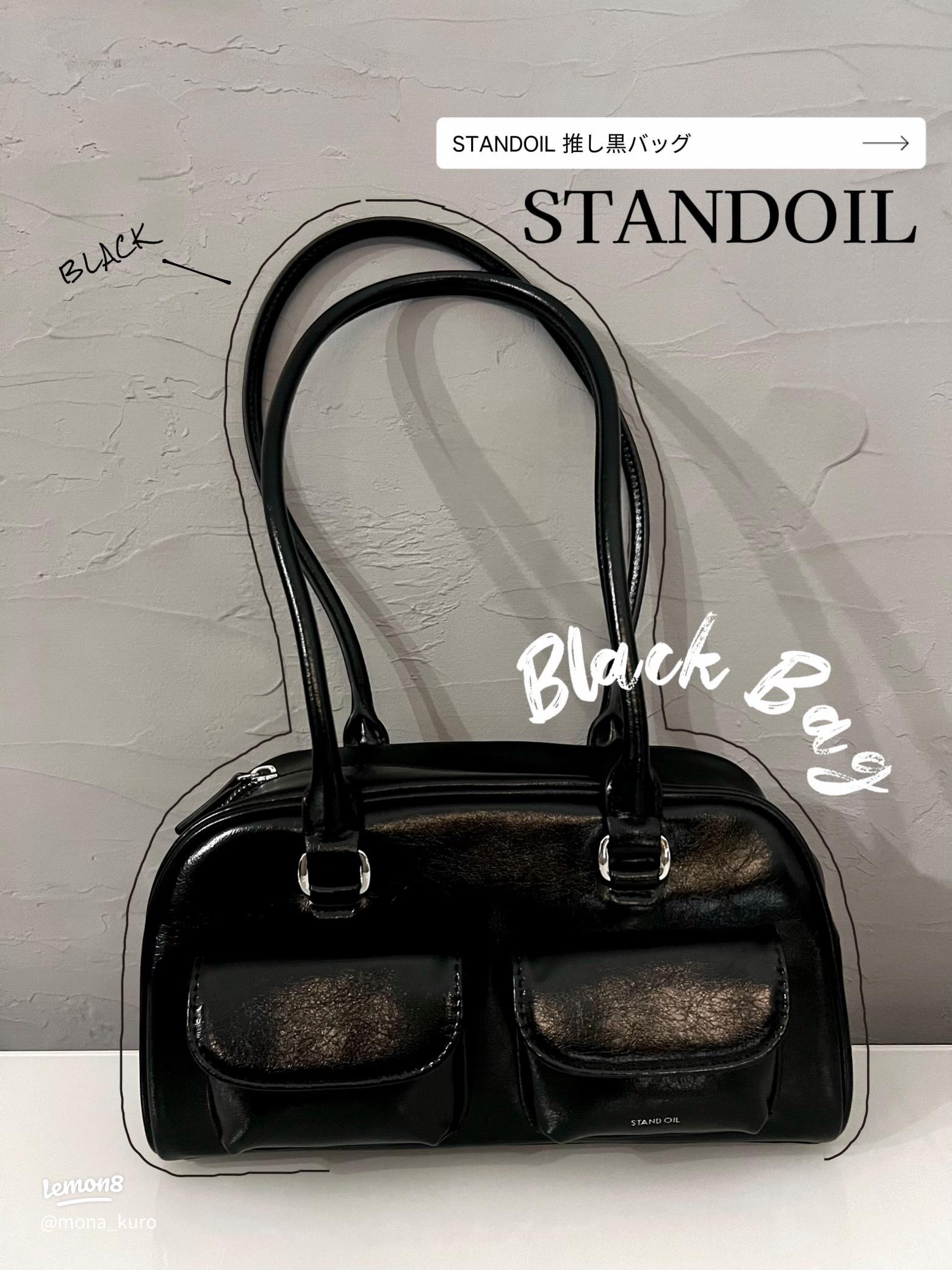韓国の人気ブランドSTAND OILの黒バッグ紹介🖤
