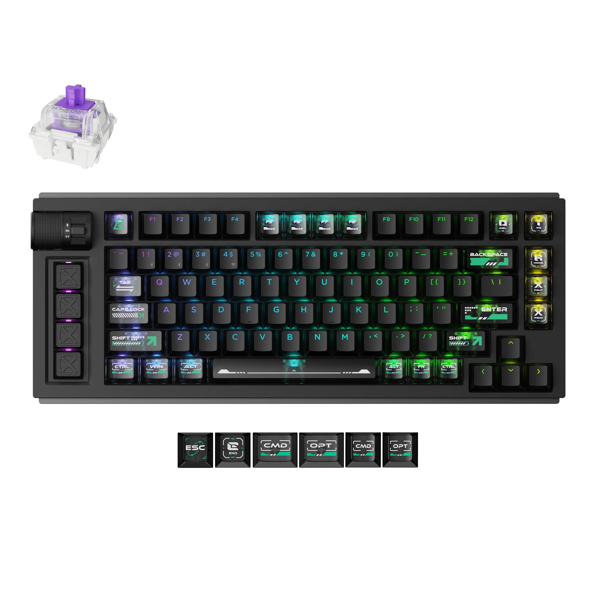 Lemokey L1 HE Wireless Magnetic Switch Custom Gaming Keyboard