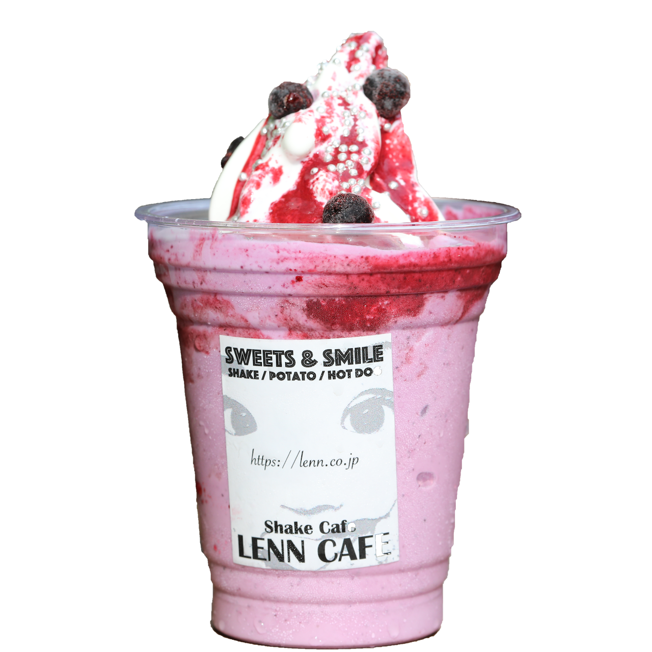 ストロベリーカシスヨーグルトシェイク（Strawberry Cassis Yogurt