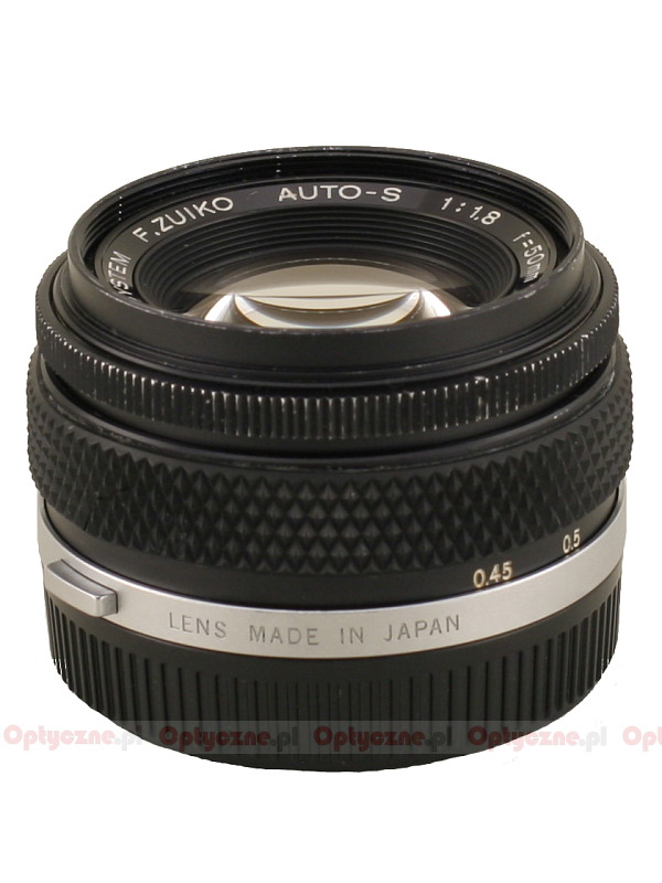 Olympus F.Zuiko AUTO-S 50 mm f/1.8 - LensTip.com