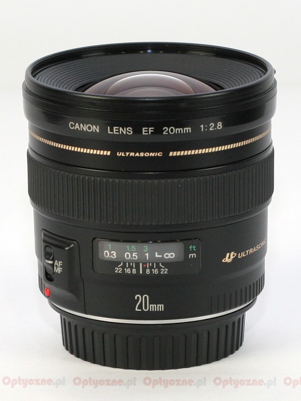 Canon EF 20 mm f/2.8 USM - LensTip.com