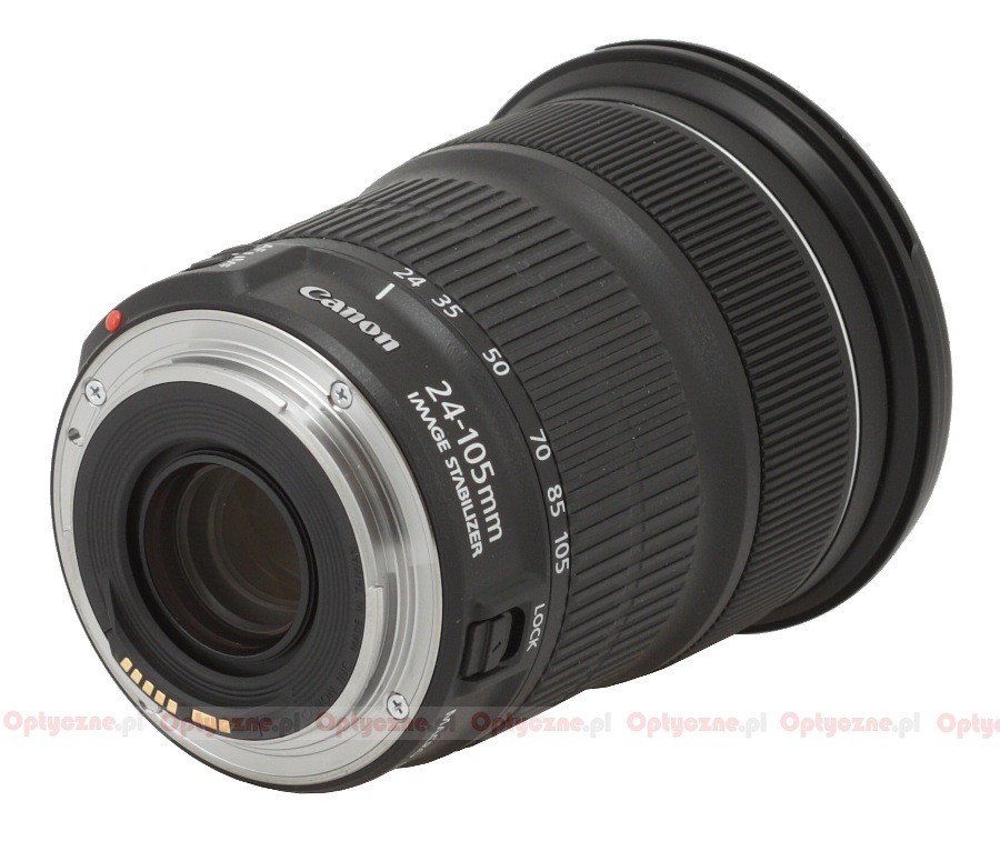 Canon EF 24-105 mm f/3.5-5.6 IS STM review - Build quality and