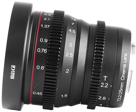 Lensrentals.com - Buy a Meike 25mm T2.2 Cine (Fuji X)