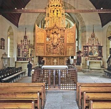 Creglingen Riemenschneider-Altar von 1502 - Detailseite - LEO-BW
