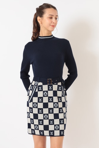 ニットワンピース S52G361858｜レオナール 公式オンラインショップ