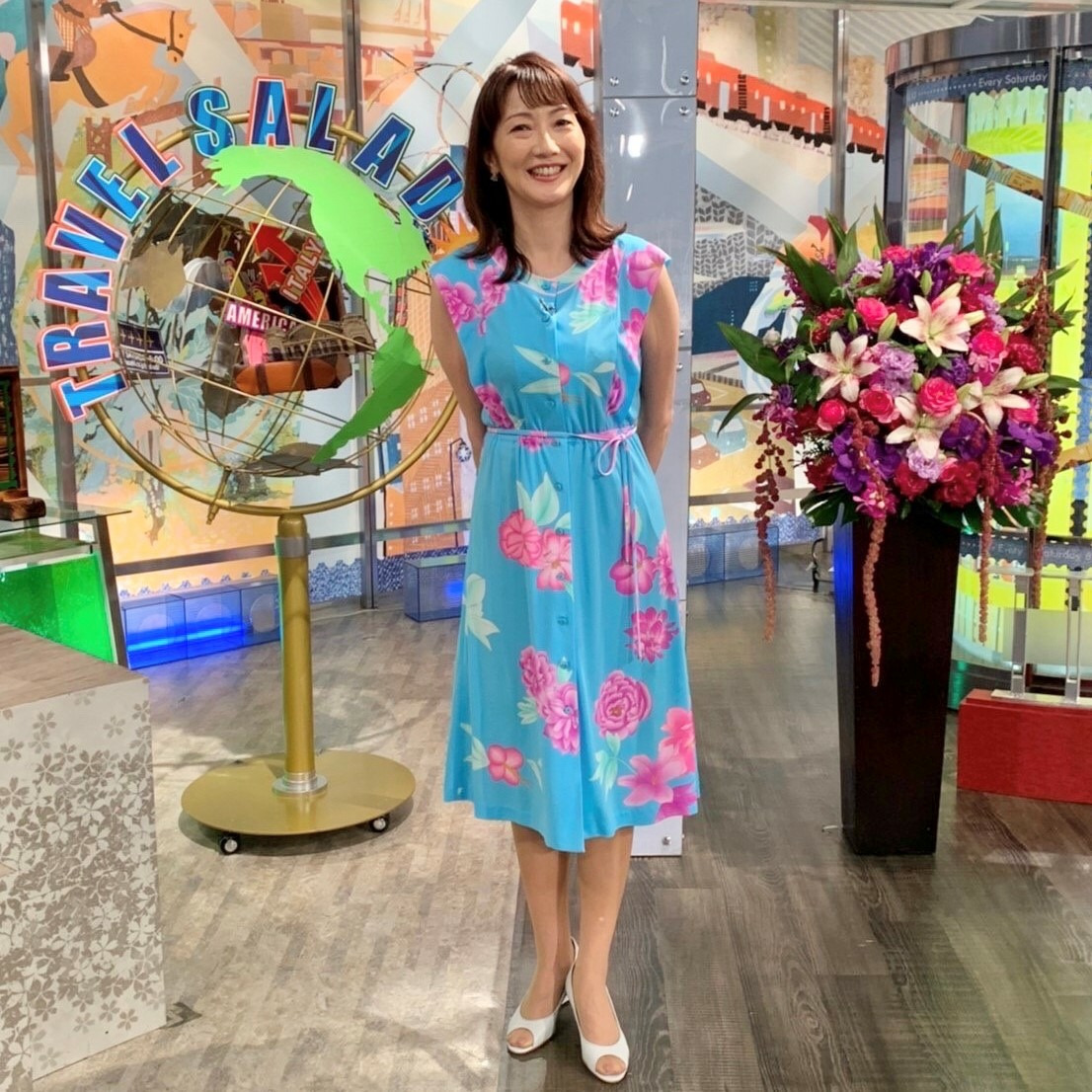 着用】向井亜紀さん｜レオナール 公式オンラインショップ